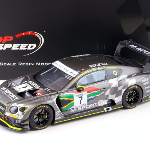 1:18 Top Speed Bentley Continental GT3 #7 Kyalami 9h. 2020 Bentley M-Sport TS0343