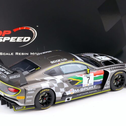 1:18 Top Speed Bentley Continental GT3 #7 Kyalami 9h. 2020 Bentley M-Sport TS0343