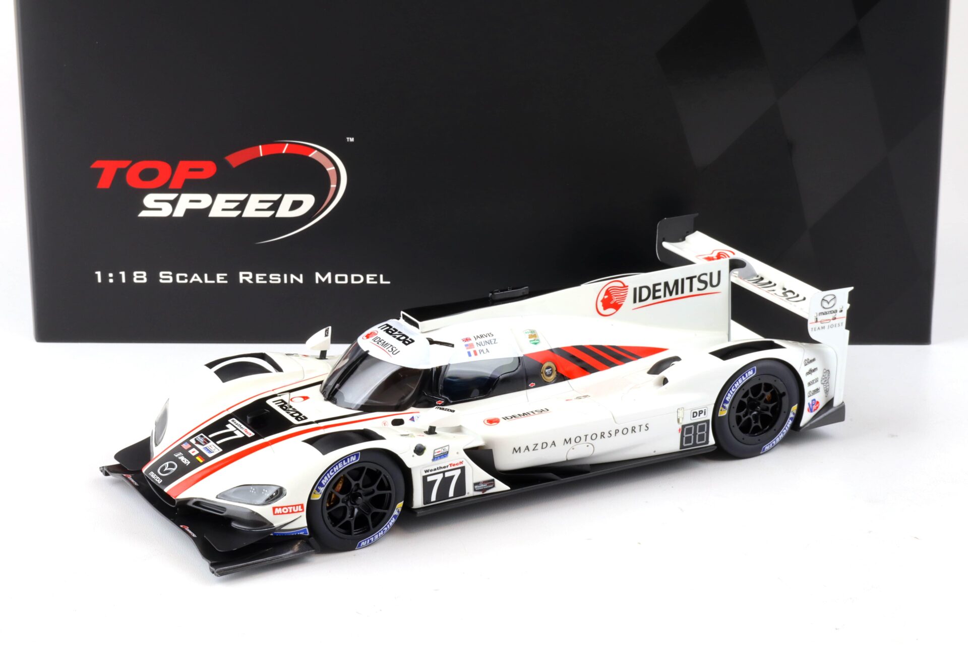 1:18 Top Speed Mazda RT24-P DPi #77 IMSA Daytona 24h 2rd Place 2020 TS0304