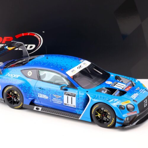 1:18 Top Speed Bentley Continental GT3 #11 Total 24h of SPA 2020 Team Parker TS0344