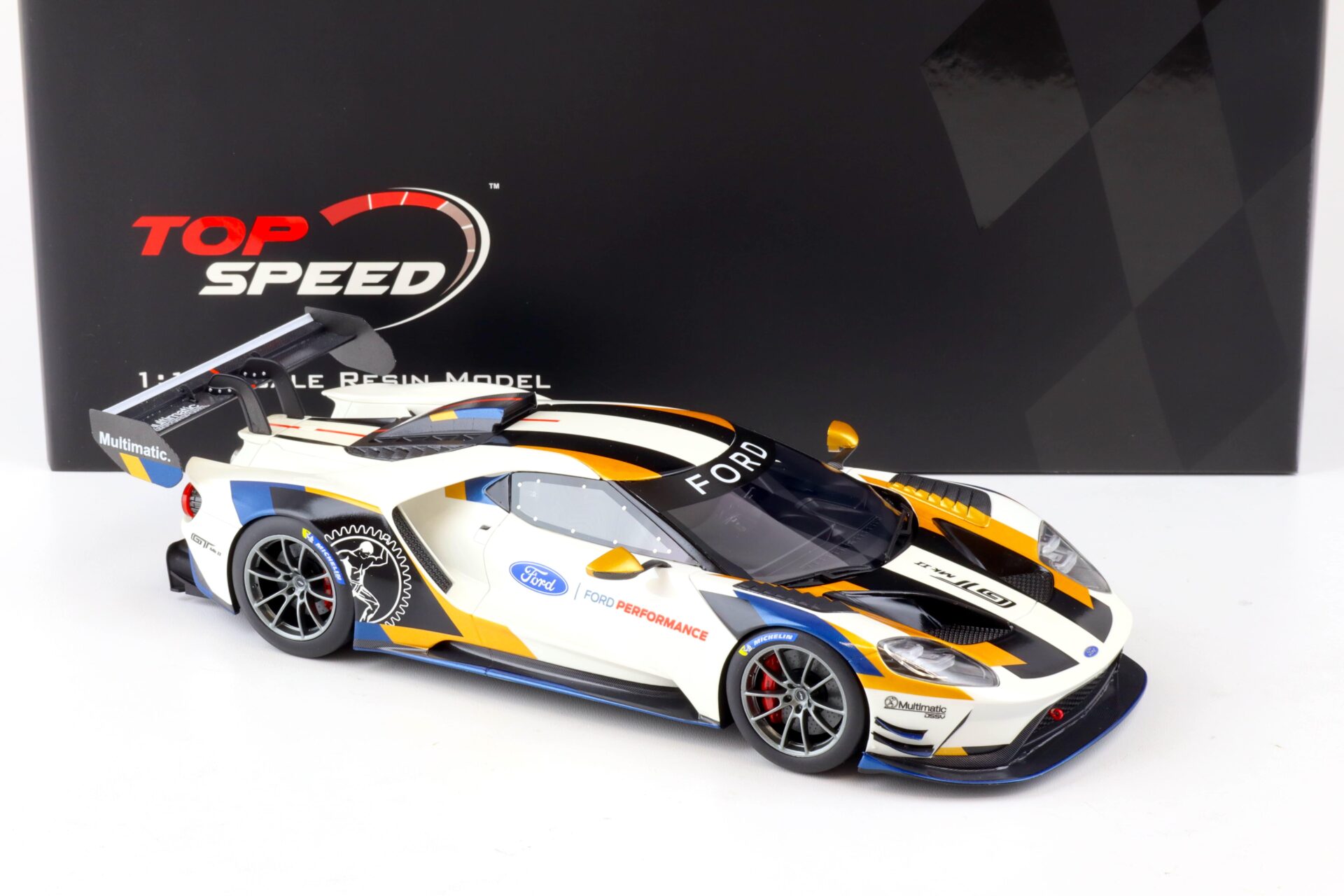 1:18 Top Speed Ford GT MK II 2019 Pebble Beach Concours DÂ´elegance TS0268