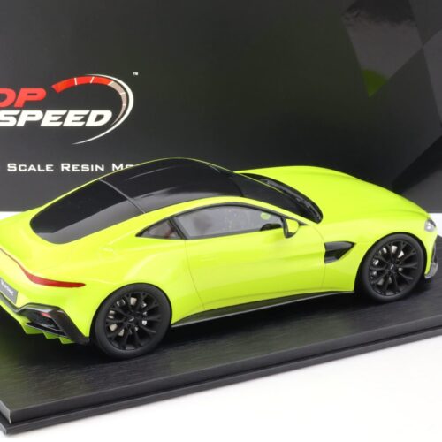 1:18 Top Speed 2018 Aston Martin Vantage Coupe Lime Essence TS0183
