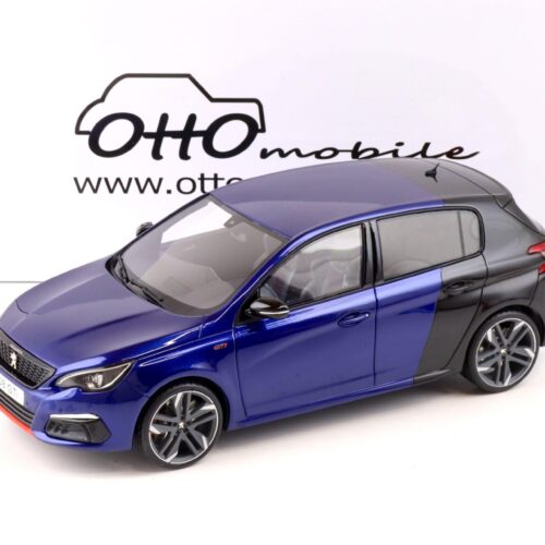 1:18 OTTO mobile OT922 Peugeot 308 GTI dark blue/ black 2018