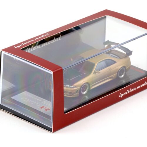 1:64 Ignition Model IG2509 Nissan Nismo GT-R R33 BCNR33 Matte gold/ Carbon