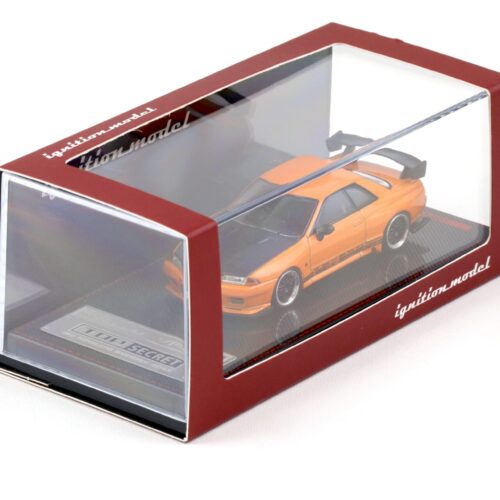 1:64 Ignition Model IG2397 Nissan GT-R (VR32) TOP SECRET yellow-orange/ Carbon