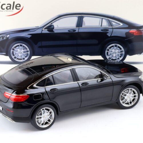 1:18 iScale Mercedes GLC Coupe X253 SUV black 2015 - Image 3