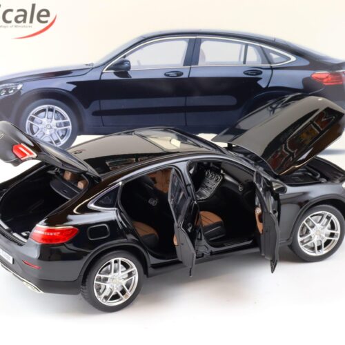 1:18 iScale Mercedes GLC Coupe X253 SUV black 2015 - Image 4