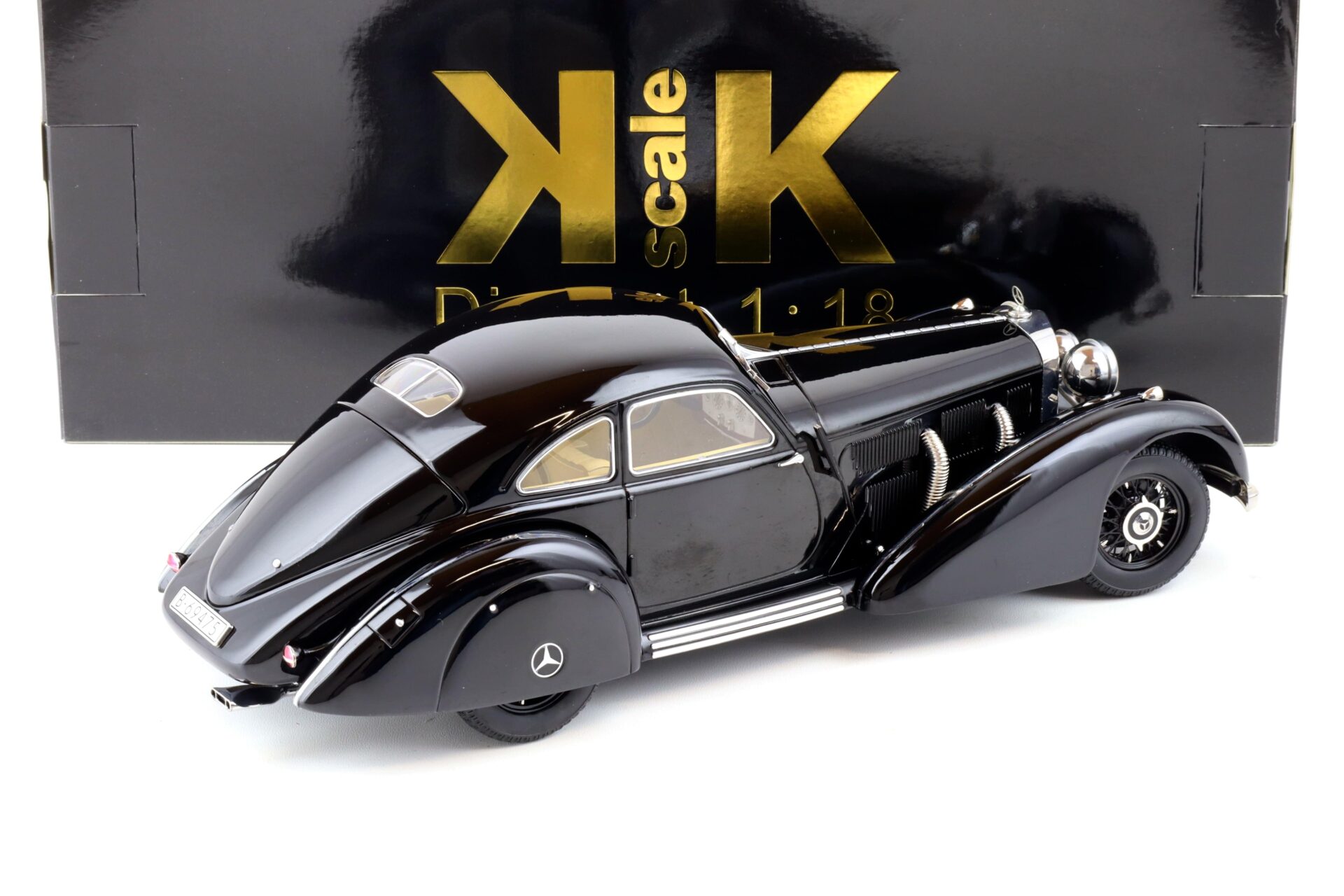 1:18 KK-Scale Mercedes 540K Autobahnkurier 1938 black