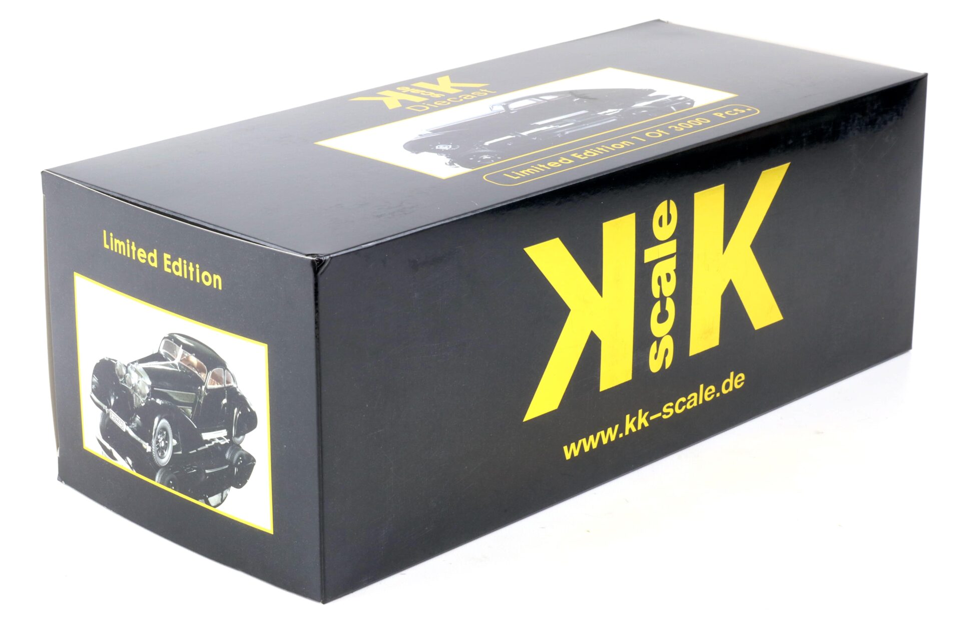 1:18 KK-Scale Mercedes 540K Autobahnkurier 1938 black