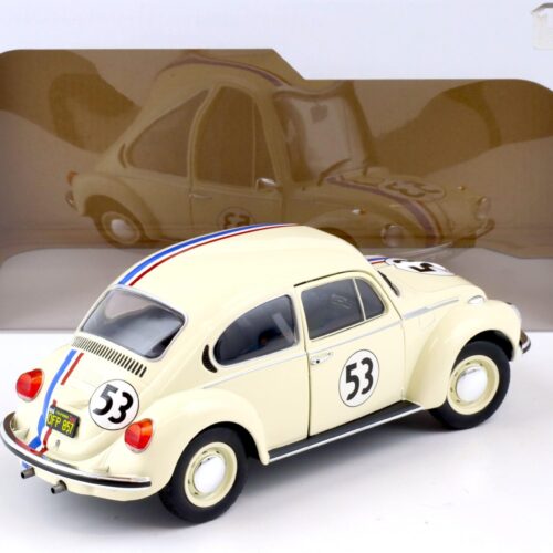 1:18 Solido VW Käfer Beetle Racer #53 beige S1800505