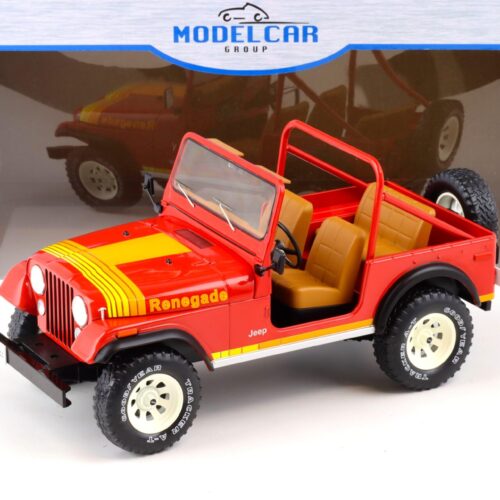 1:18 MCG Jeep CJ-7 Renegade 1976 red