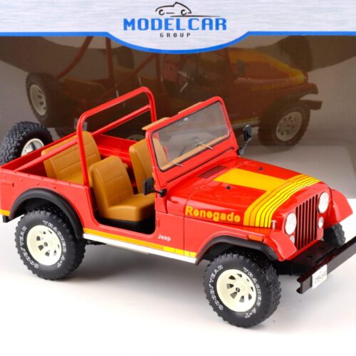 1:18 MCG Jeep CJ-7 Renegade 1976 red