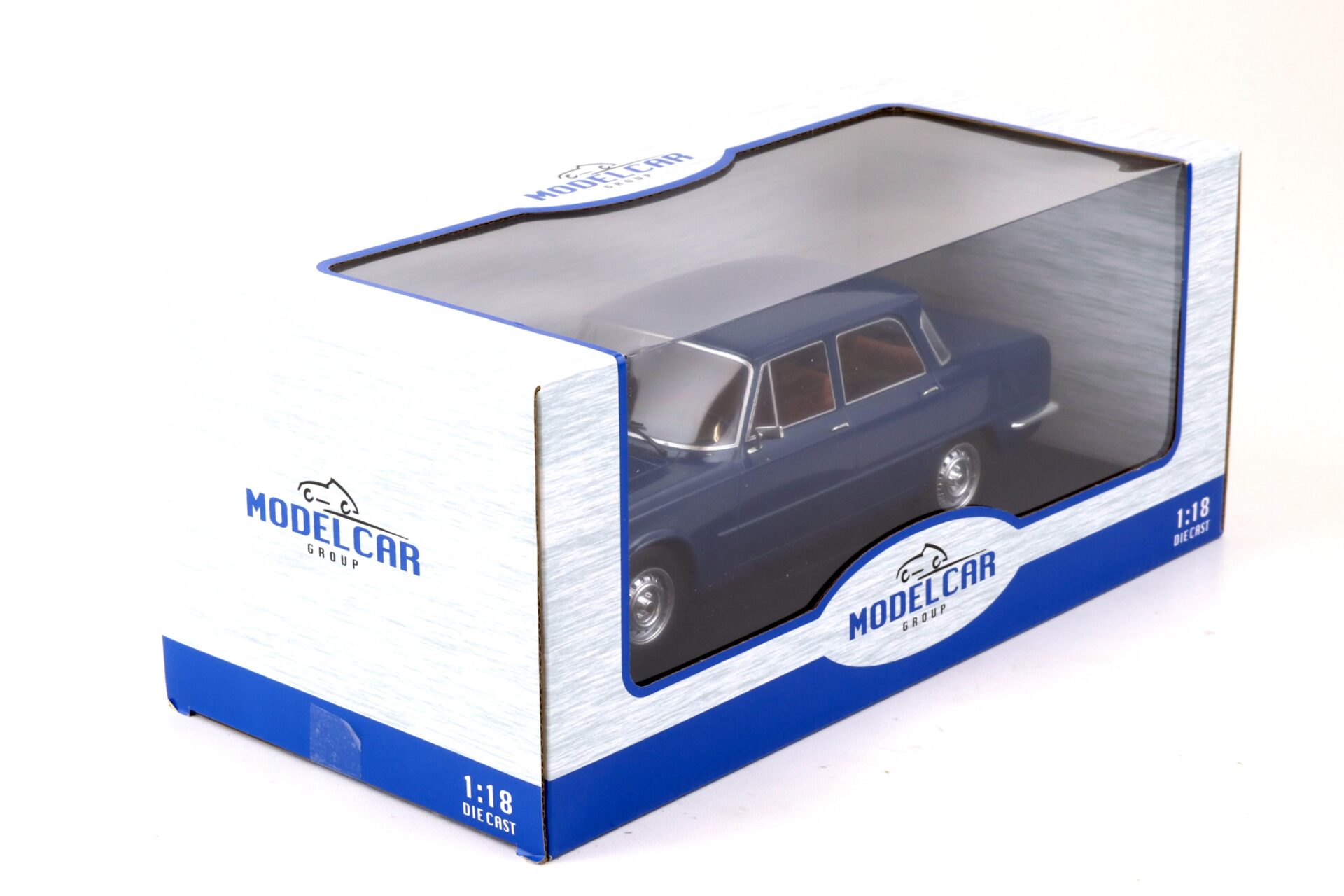 1:18 MCG Alfa Romeo Giulia Nuova Super 1974 dark blue