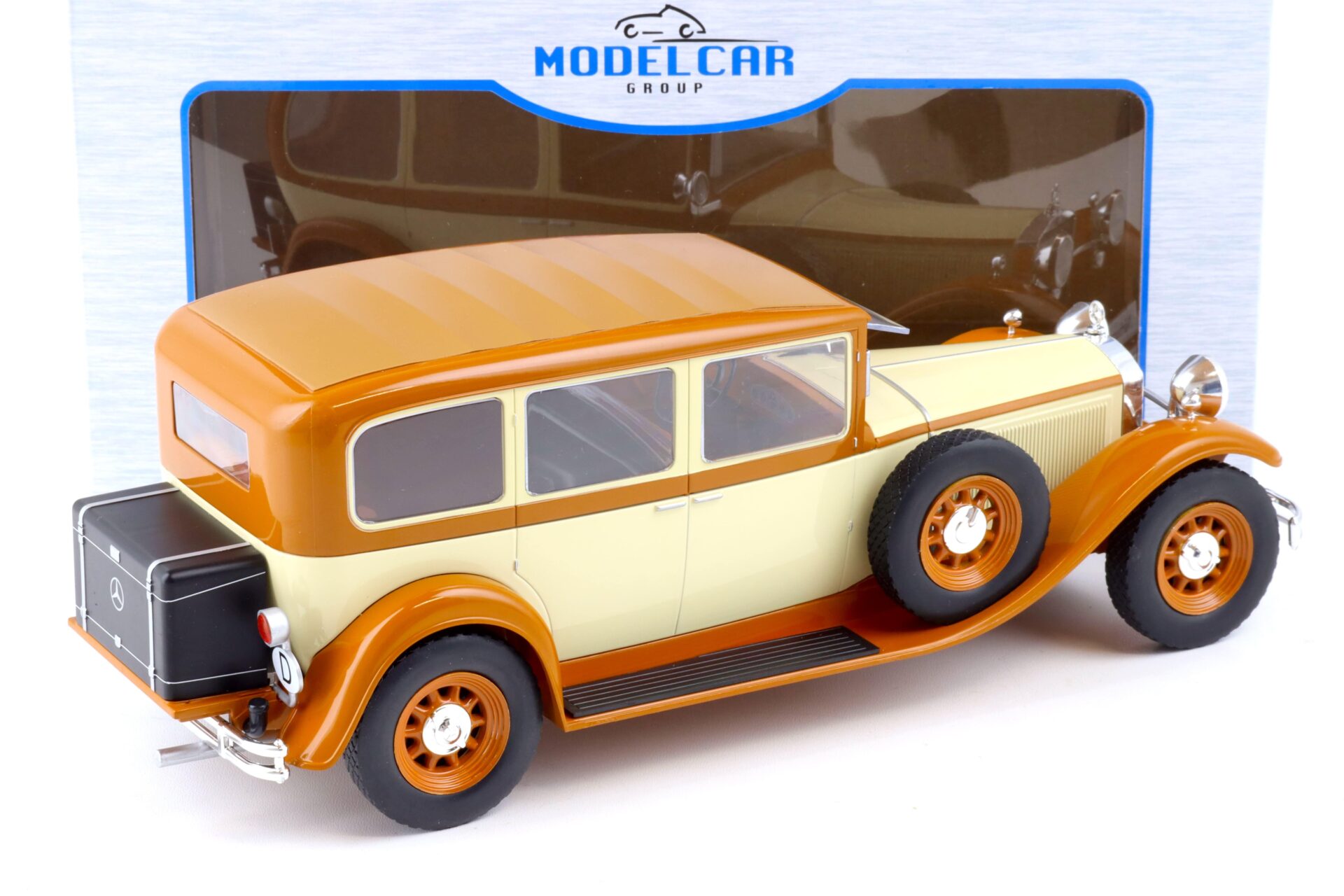 1:18 MCG Mercedes Typ Nürburg 460 (W08) 1928 beige/ brown