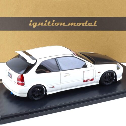 1:18 Ignition Model IG2674 Honda Civic (EK9) Type R white/ Carbon bonnet