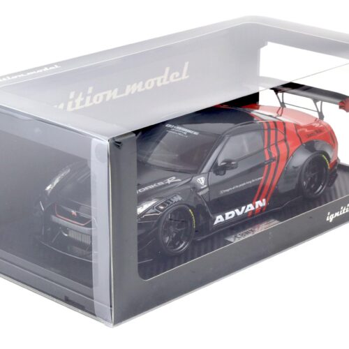 1:18 Ignition Model IG2345 LB-WORKS Nissan GT-R R35 Type 2 ADVAN black/ red