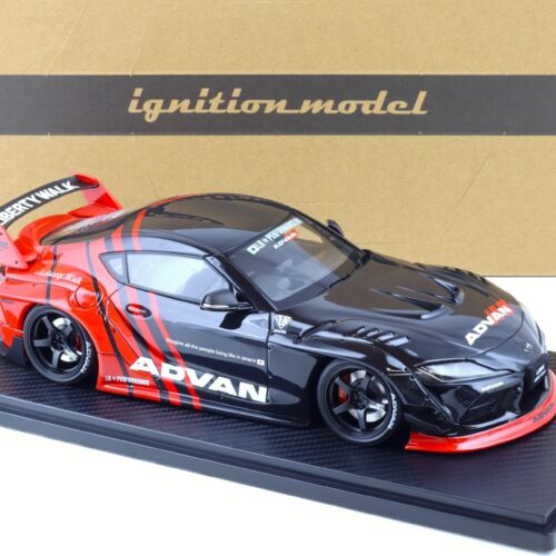 1:18 Ignition Model IG2650 LB-WORKS Toyota Supra (A90) ADVAN red/ black