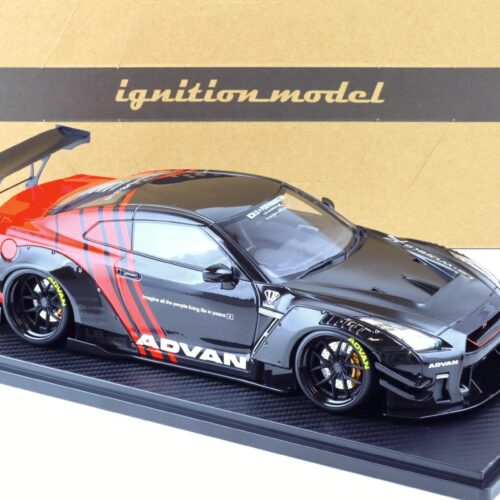 1:18 Ignition Model IG2345 LB-WORKS Nissan GT-R R35 Type 2 ADVAN black/ red