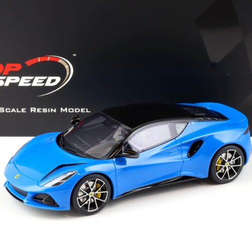 1:18 Top Speed Lotus Emira Seneca blue 2022 TS0345