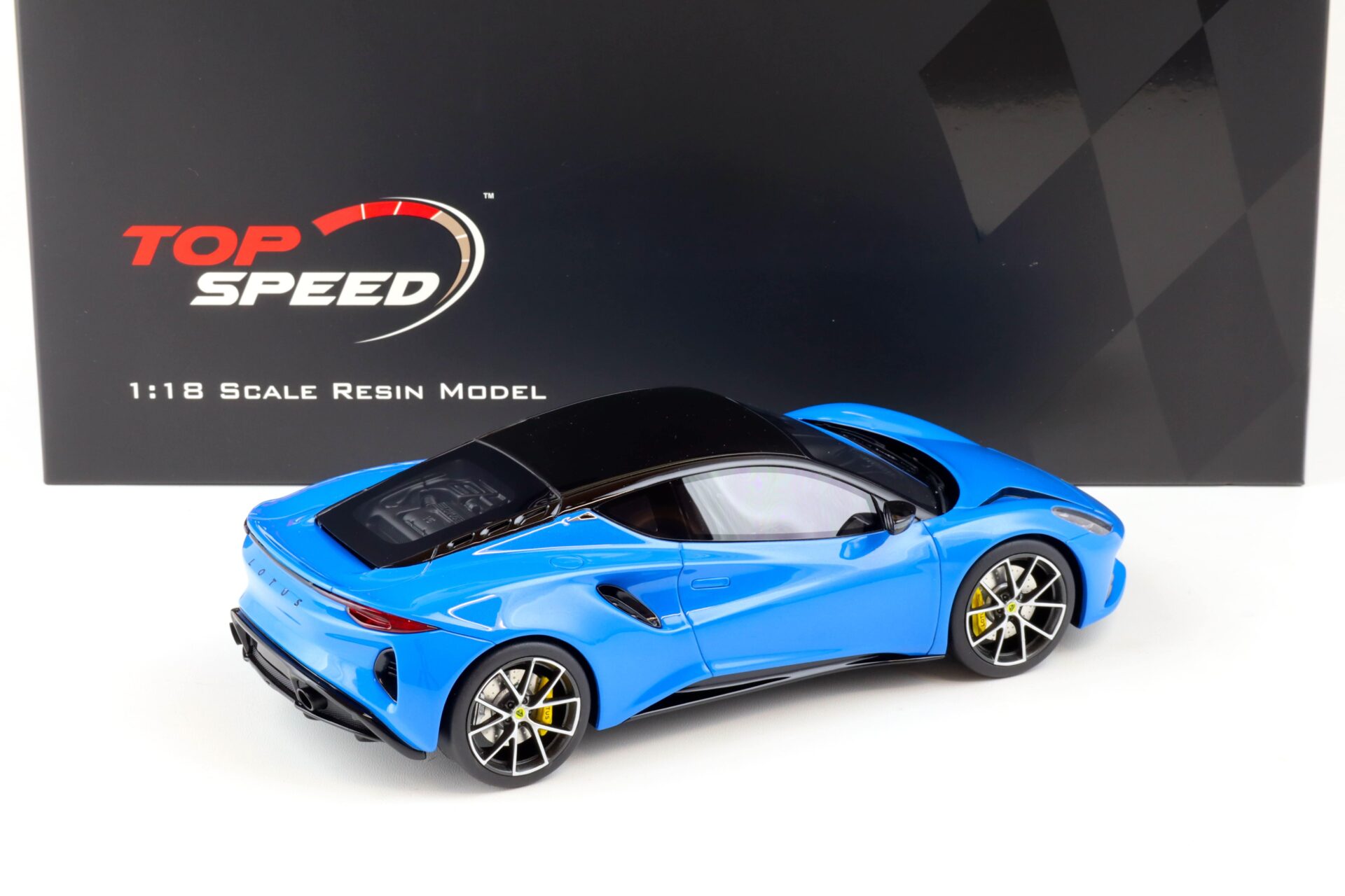 1:18 Top Speed Lotus Emira Seneca blue 2022 TS0345