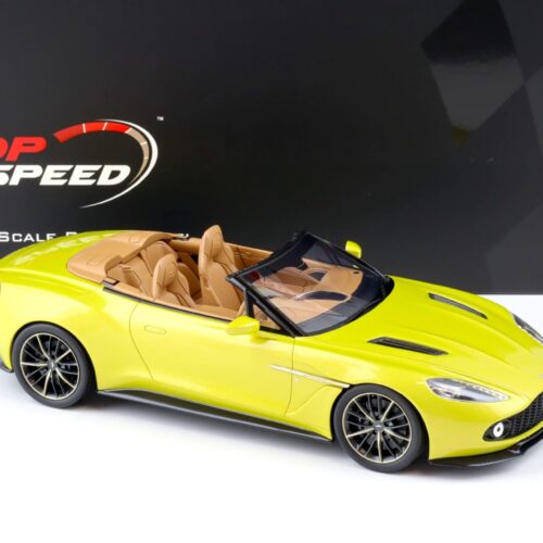 1:18 Top Speed Aston Martin Vanquish Zagato Volante Cosmopolitan yellow TS0215