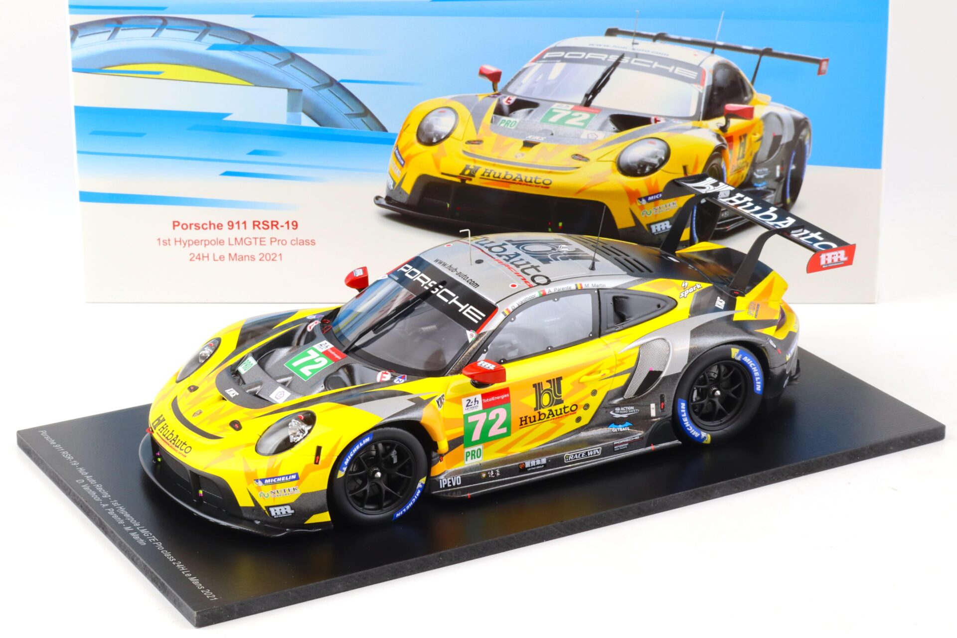 1:18 Spark Porsche 911 RSR-19 #72 Le Mans 24h 2021 LMGTE Pro Class Vanthoor