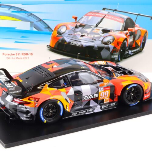 1:18 Spark Porsche 911 RSR-19 #99 Le Mans 24h 2021 Inthraphuvasak/ Latorre/ Ticknell