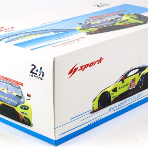 1:18 Spark Aston Martin Vantage AMR #98 Le Mans 2021 Dalla Lana/ Thiim/ Gomes