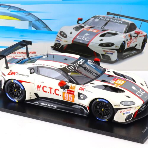1:18 Spark Aston Martin Vantage AMR #95 Le Mans 2021 Hartshorne/ Hancock/ Gunn
