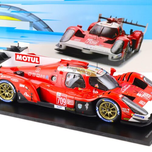 1:18 Spark Glickenhaus 007 LMH #709 - 5th Le Mans 24h 2021 red Motul