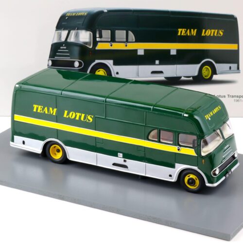 1:43 Spark Bedford Team Lotus Transporter 1961-1963 green/ yellow