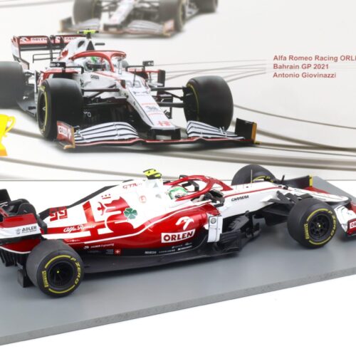 1:18 Spark Alfa Romeo Racing ORLEN C41 #99 Bahrain GP 2021 Antonio Giovinazzi