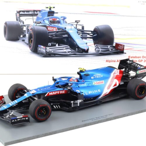 1:18 Spark F1 Alpine A521 #31 Bahrain GP 2021 Esteban Ocon
