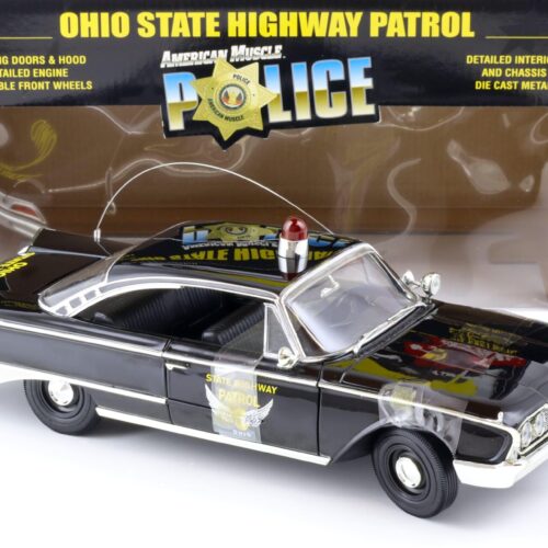 1:18 ERTL 1960 Ford Starliner OHIO State Highway Patrol Police black