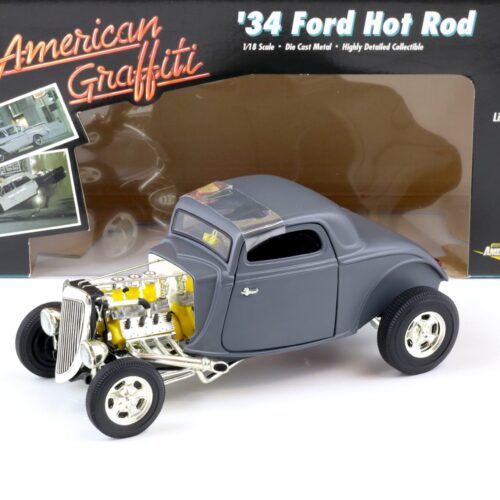 1:18 ERTL 1934 Ford Hot Rod American Graffiti matt grey