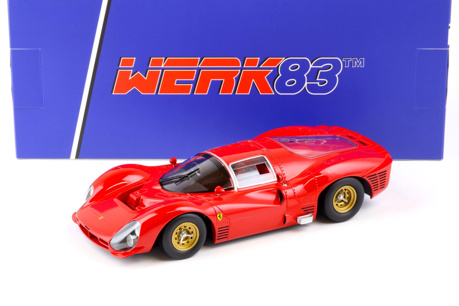 1:18 WERK83 Ferrari 330 P3 Coupe Plain Body Edition 1966 red