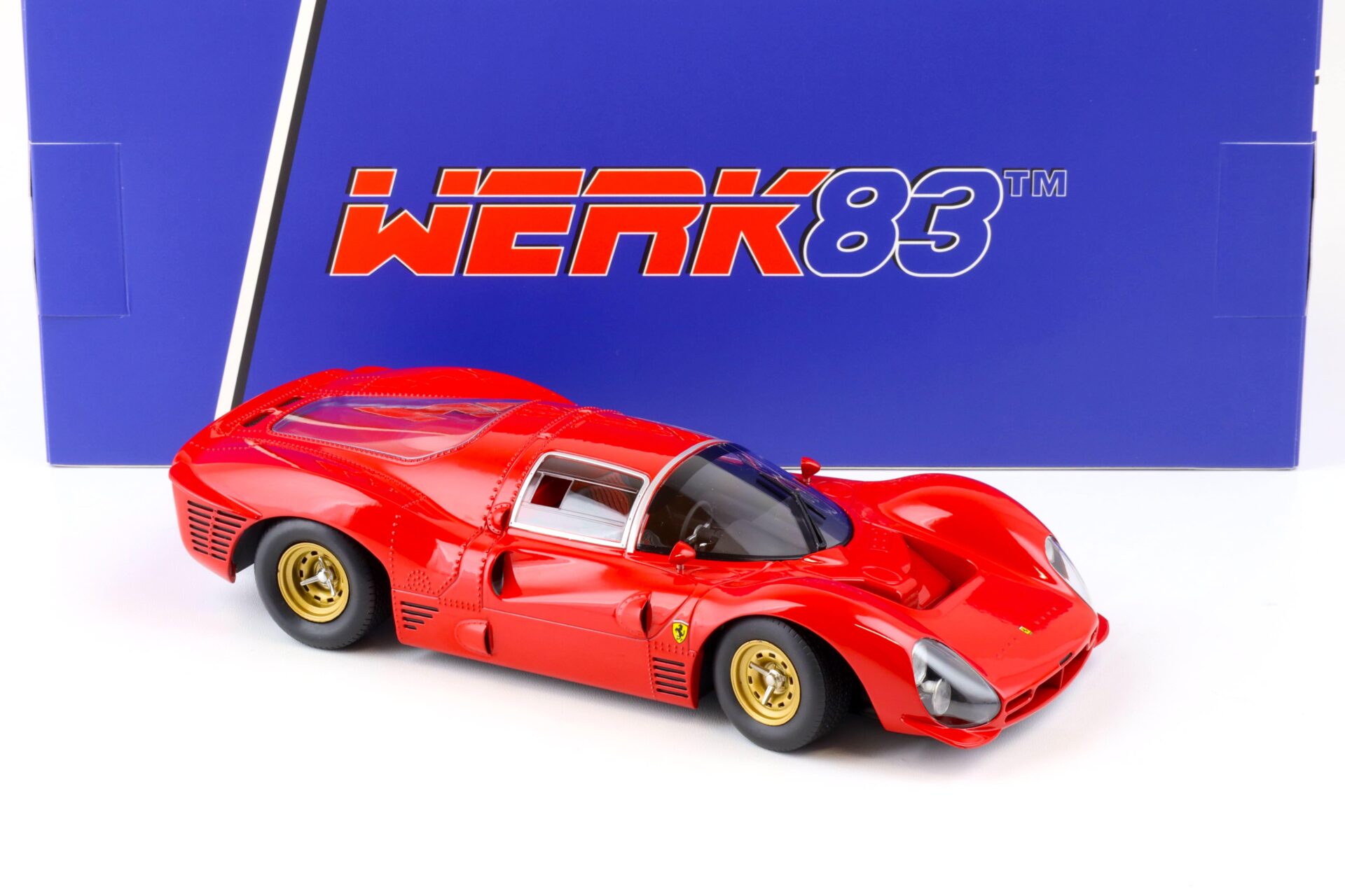 1:18 WERK83 Ferrari 330 P3 Coupe Plain Body Edition 1966 red