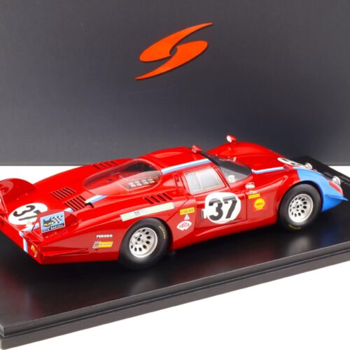1:18 Spark Alfa Romeo 33/2 Le Mans 24h 1968 #37 Team VDS Pilette/ Slotemaker