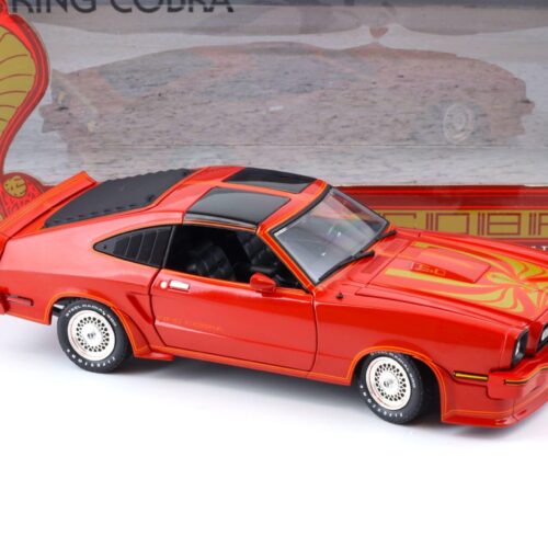 1:18 Greenlight 1978 Ford Mustang II KING COBRA red 12879