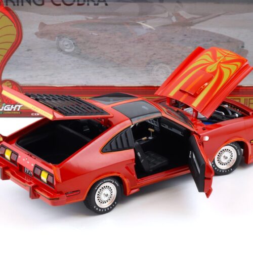 1:18 Greenlight 1978 Ford Mustang II KING COBRA red 12879