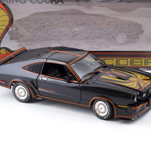 1:18 Greenlight 1978 Ford Mustang II KING COBRA black 12878