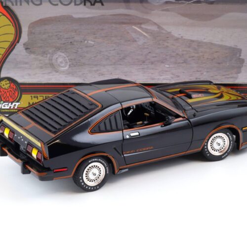 1:18 Greenlight 1978 Ford Mustang II KING COBRA black 12878
