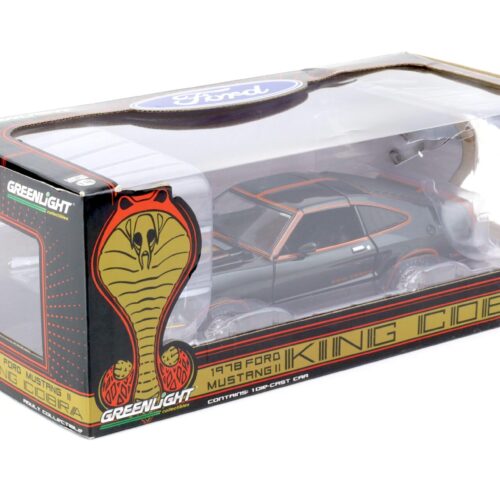 1:18 Greenlight 1978 Ford Mustang II KING COBRA black 12878