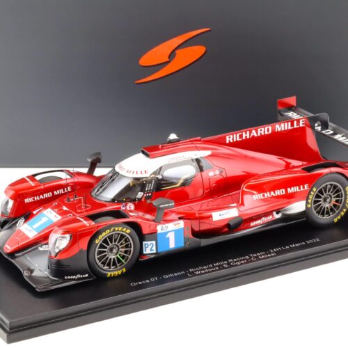 1:18 Spark Oreca 07 Gibson Richard Mille Racing Team 24h Le Mans 2022 #1 Wadoux/Ogier/Milesi