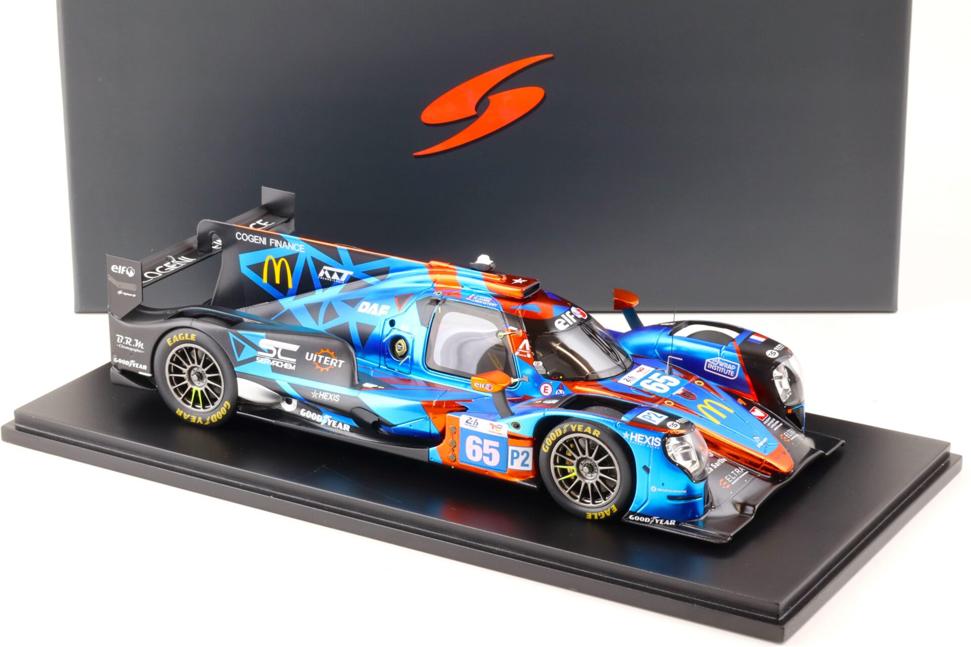 1:18 Spark Oreca 07 Gibson Panis Racing 24h Le Mans 2022 #65 Canal/Jamin/van Uitert