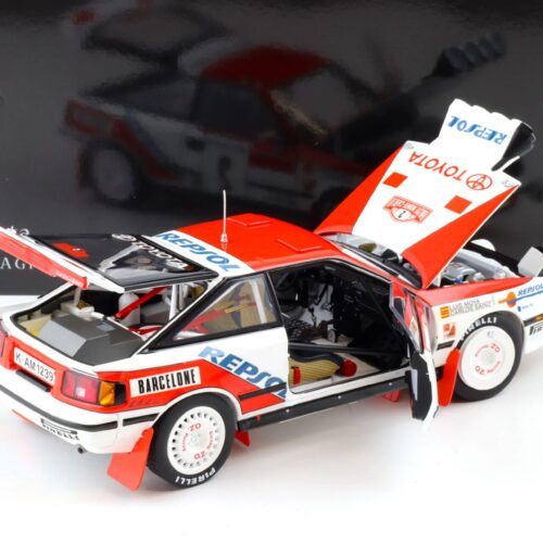 1:18 Kyosho Toyota Celica GT-FOUR 1991 Rally Monte Carlo #2 Sainz/Moya