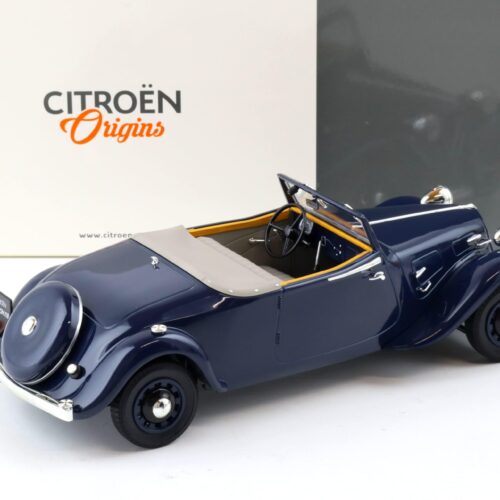 1:18 Norev Citroen Traction Cabriolet 1939 dark blue Citroen Origins Dealer