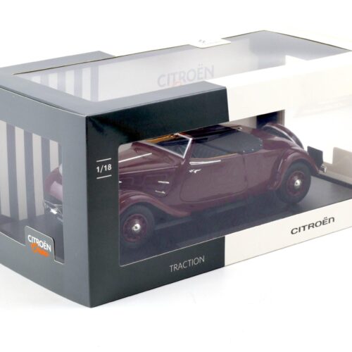 1:18 Norev Citroen Traction Cabriolet 1939 dark red Citroen Origins Dealer