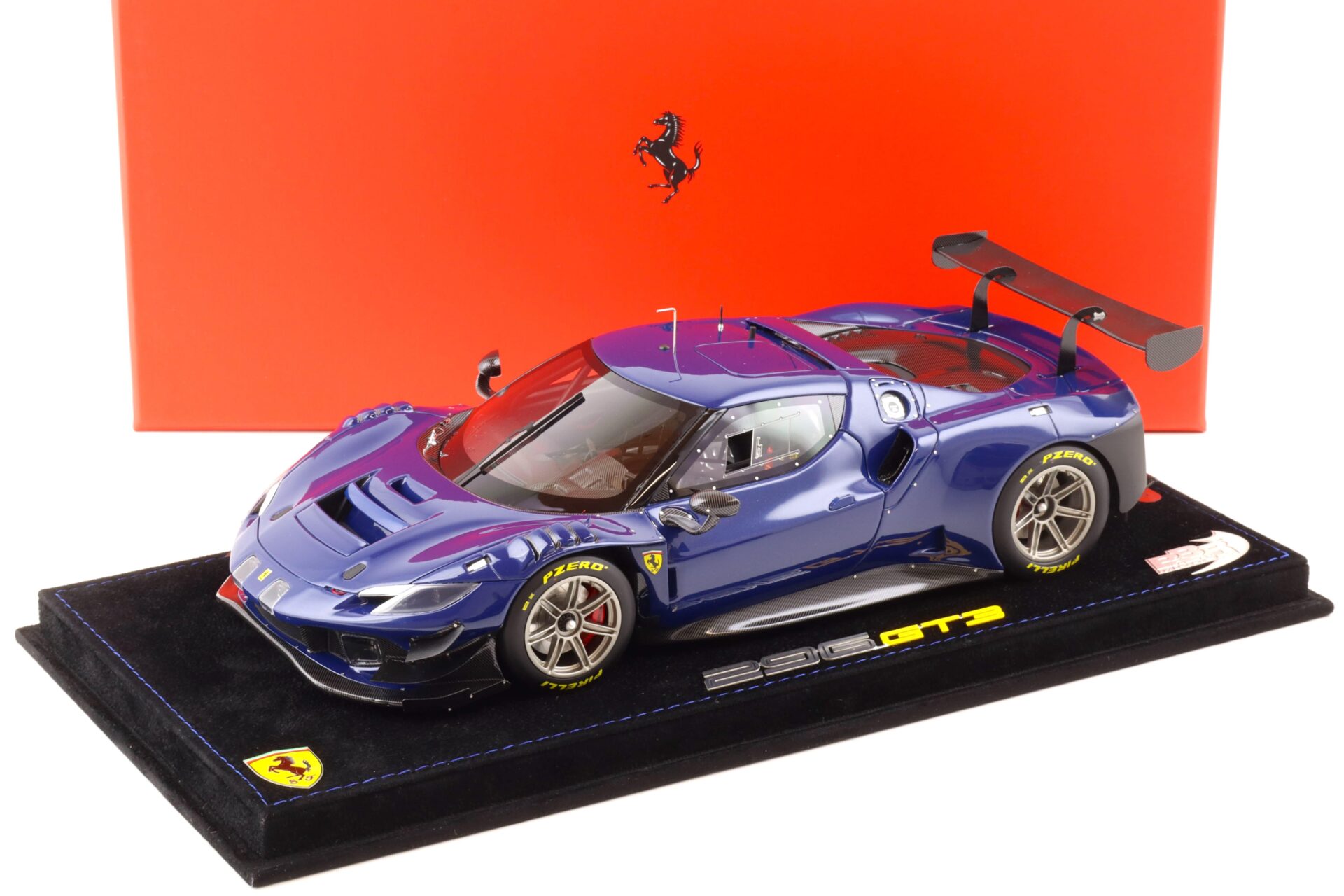1:18 BBR Ferrari 296 GT3 Blu Elettrico blue 2022 - Limited 24 pcs.