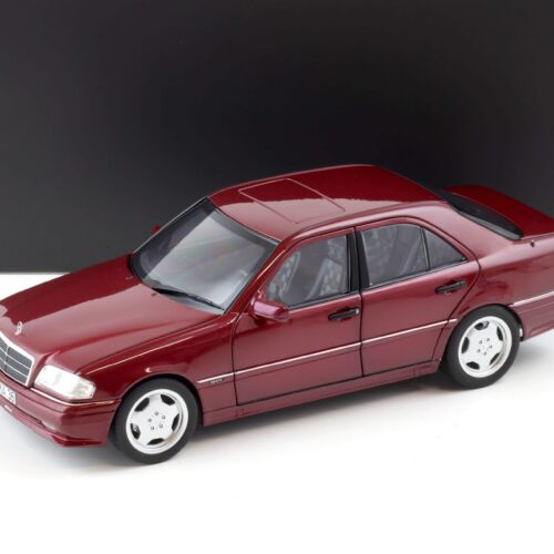 1:18 Norev Mercedes C36 AMG W202 Limousine almandine red DEALER VERSION